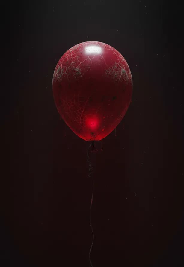 Ballon rouge éternel
